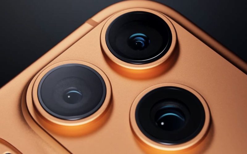 iPhone 17 Pro Cosmic Orange Cameras Angle