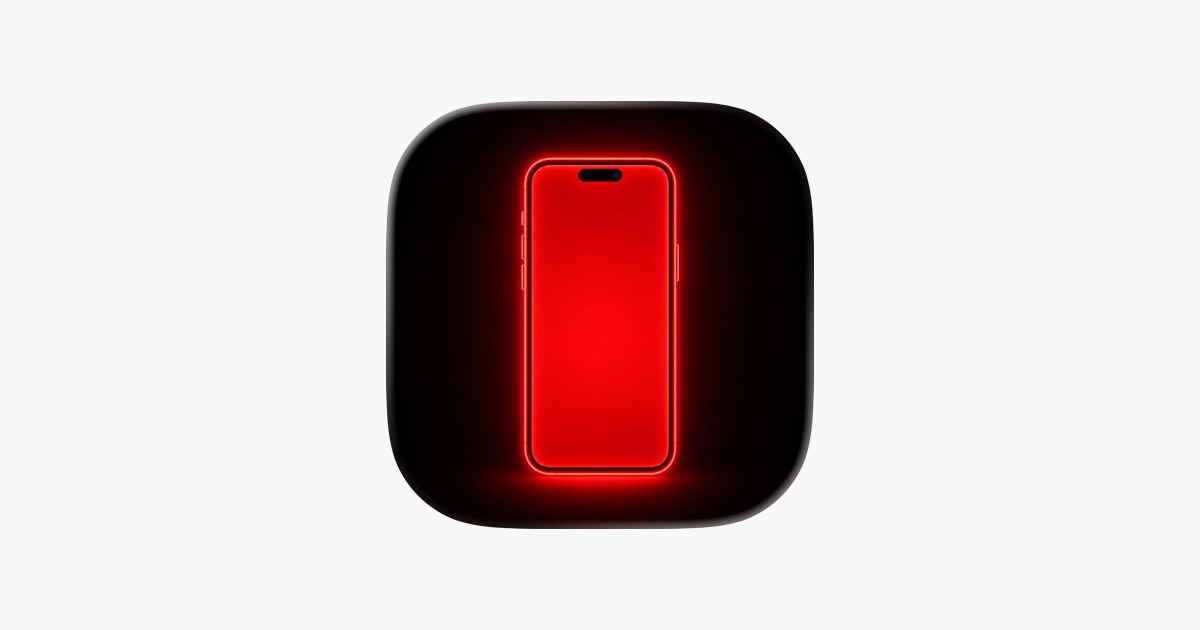 深紅 OLED 光線助眠　原價 US $1.99《Red Light for Sleeping》限時免費