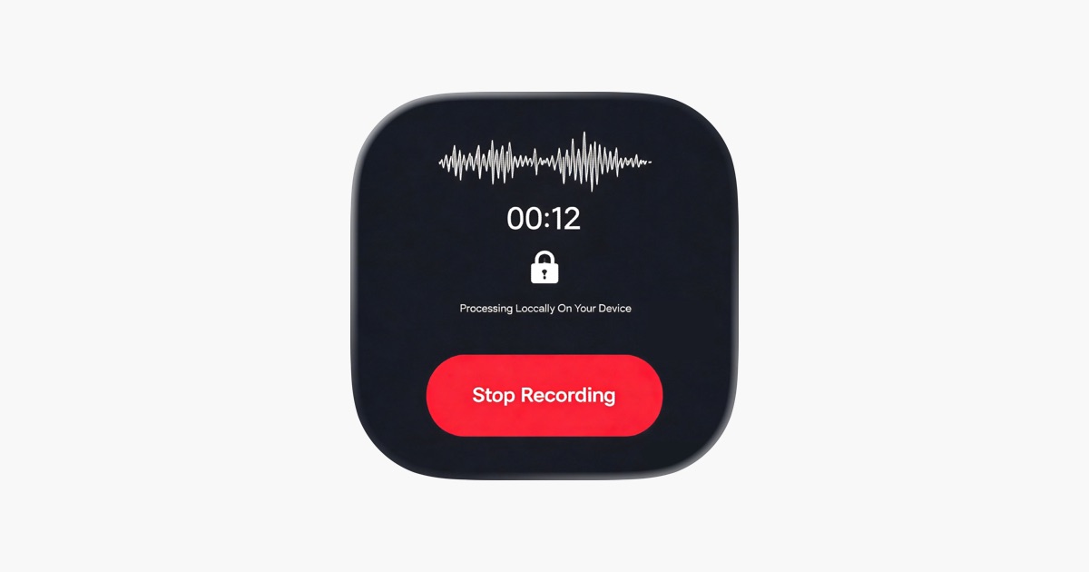離線錄音轉錄工具　原價 US $9.99《VoxSafe-Offline Transcription》限時免費