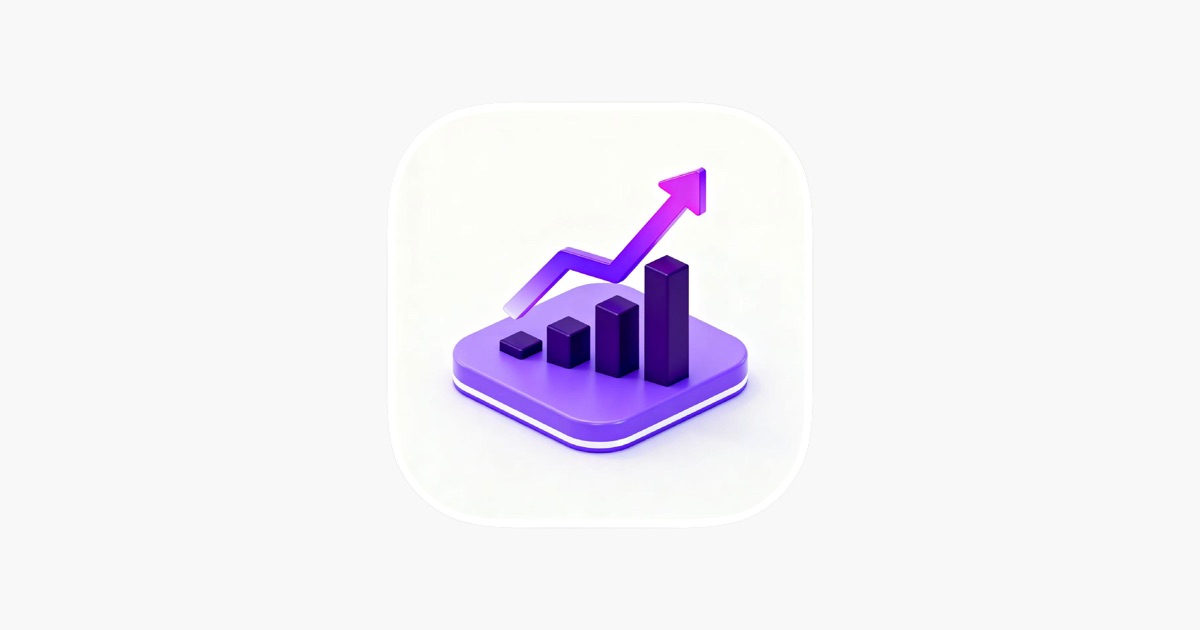 簡易數據圖表製作工具　原價 US $0.99《Chart Maker Bar Line Pie Graph》限時免費