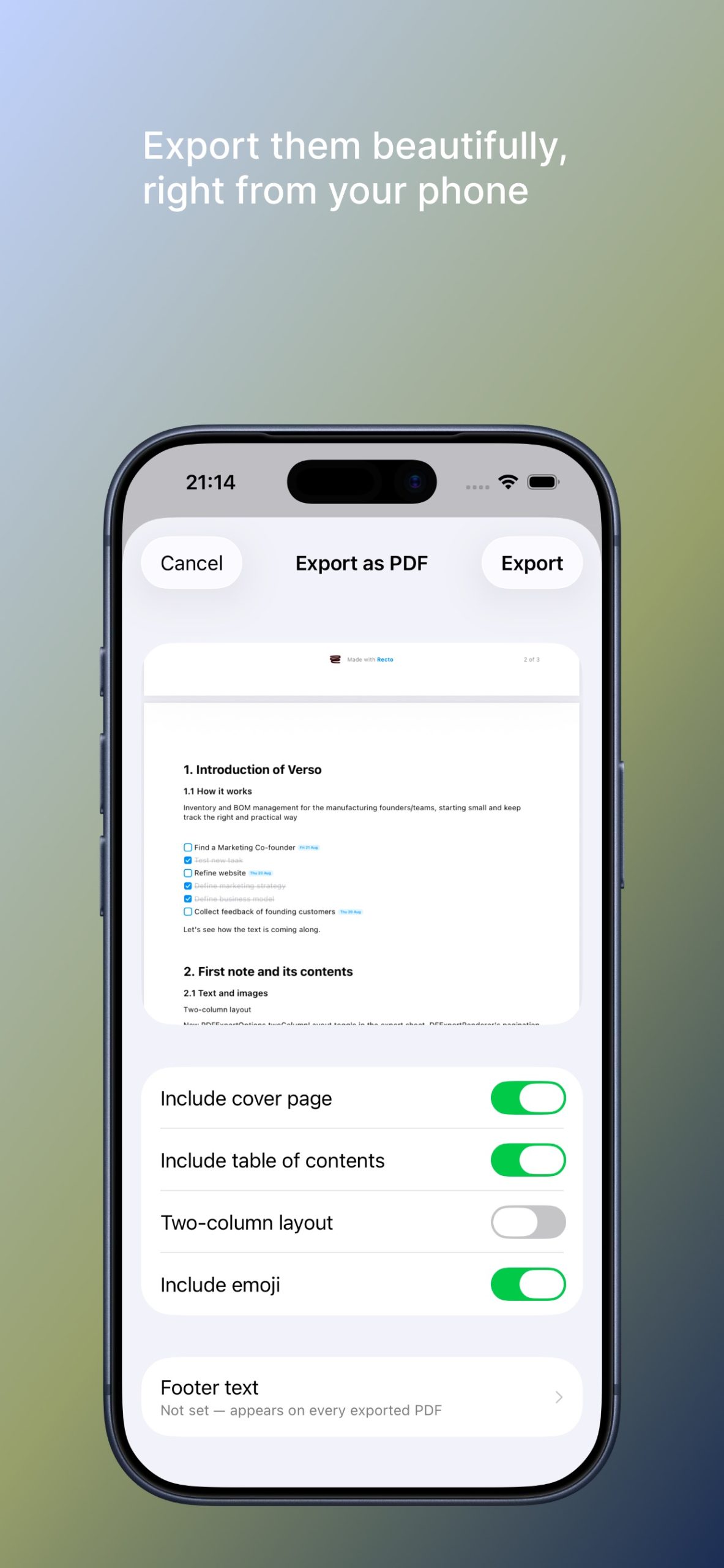 App Screenshot