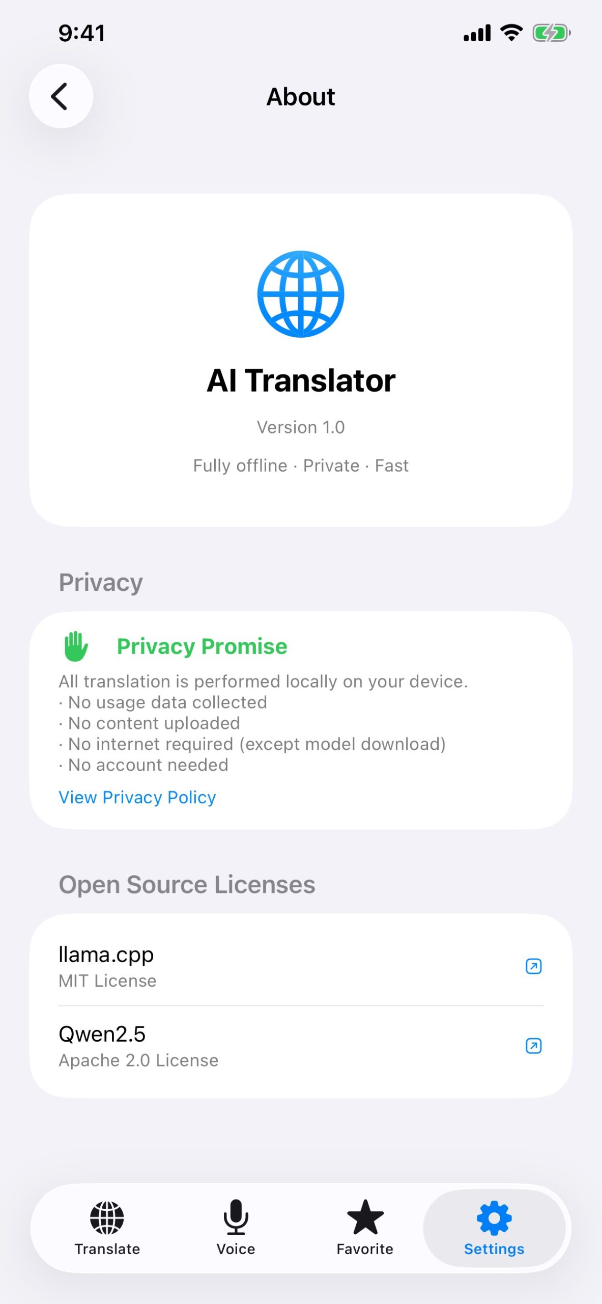 App Screenshot