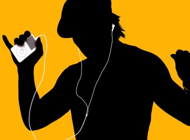 I Pod Ad Silhouette