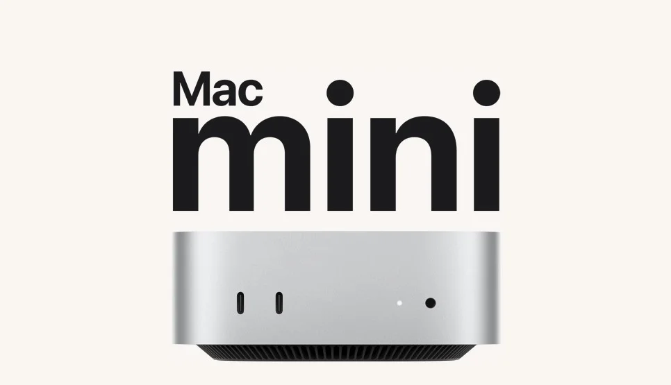 M6 Mac Mini 最高支援輸出兩台 6K 60Hz 或 4K 165Hz 螢幕