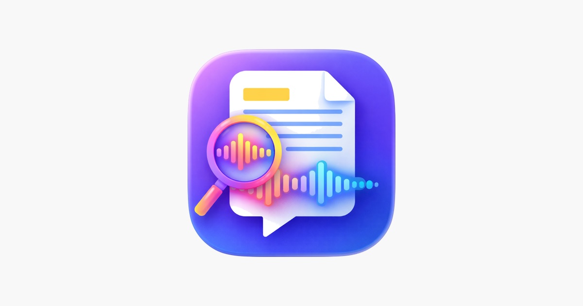 錄音影片一鍵轉成文字　原價 US $0.99《Video Transcriber》限時免費