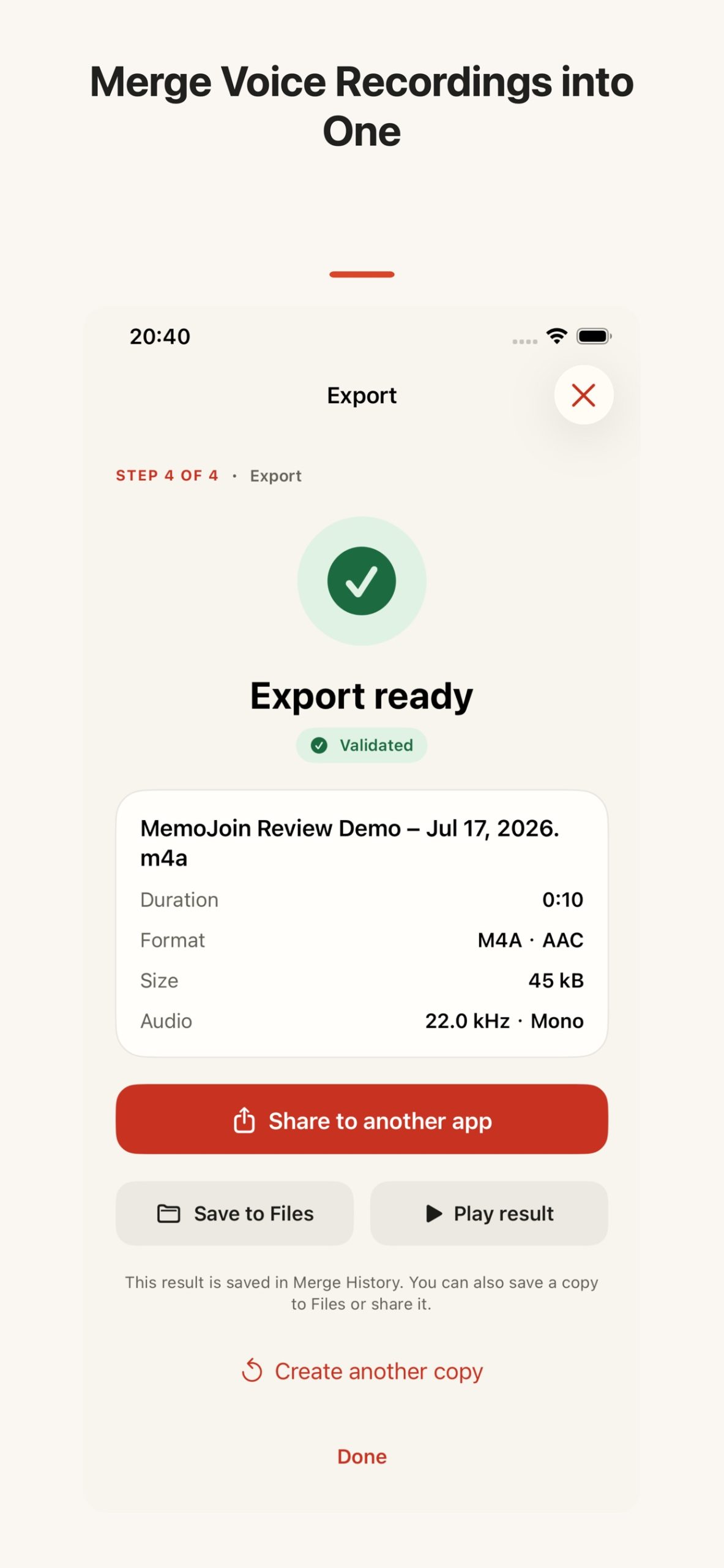 App Screenshot