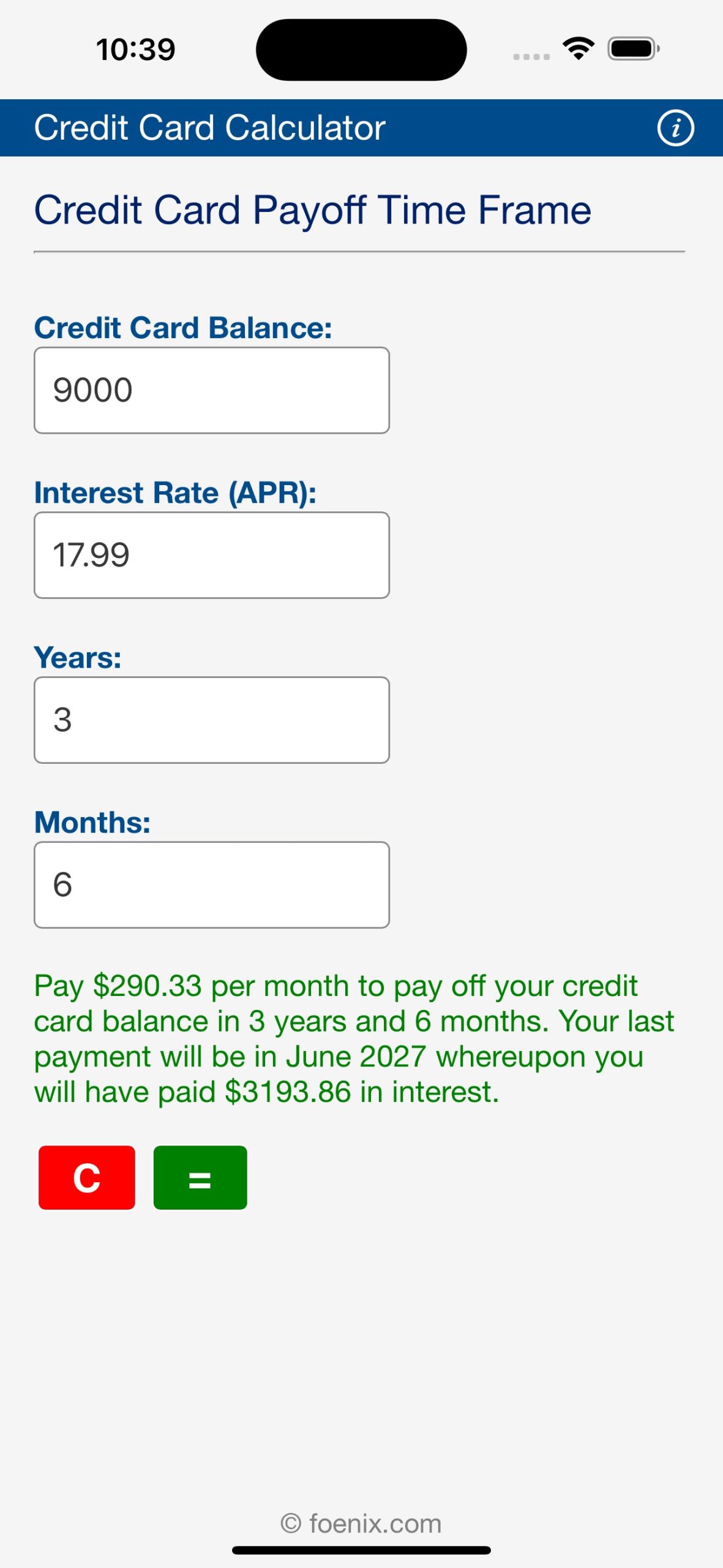 App Screenshot