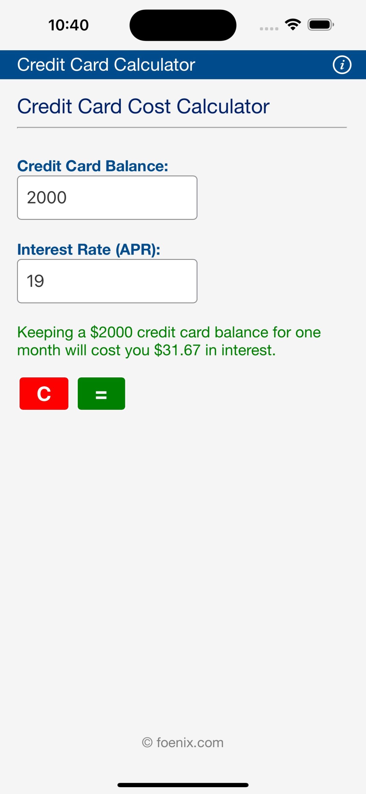 App Screenshot