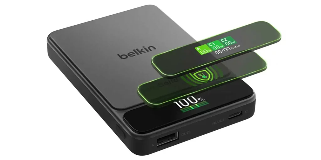 Belkin UltraCharge Pro Qi2 batteries 2