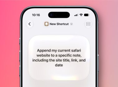 Describe Shortcut iOS27 2