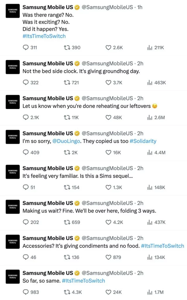 Samsung Posts
