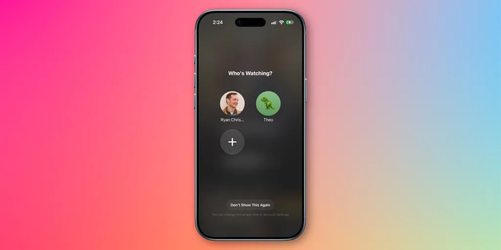appletv profile