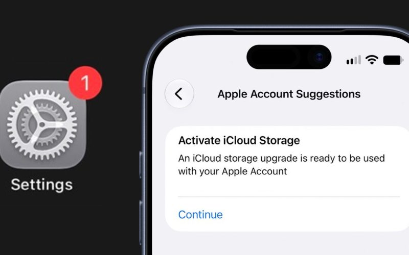 iCloud Notification iOS27 Glitch
