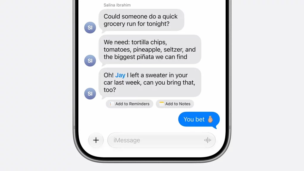 imessage suggestion
