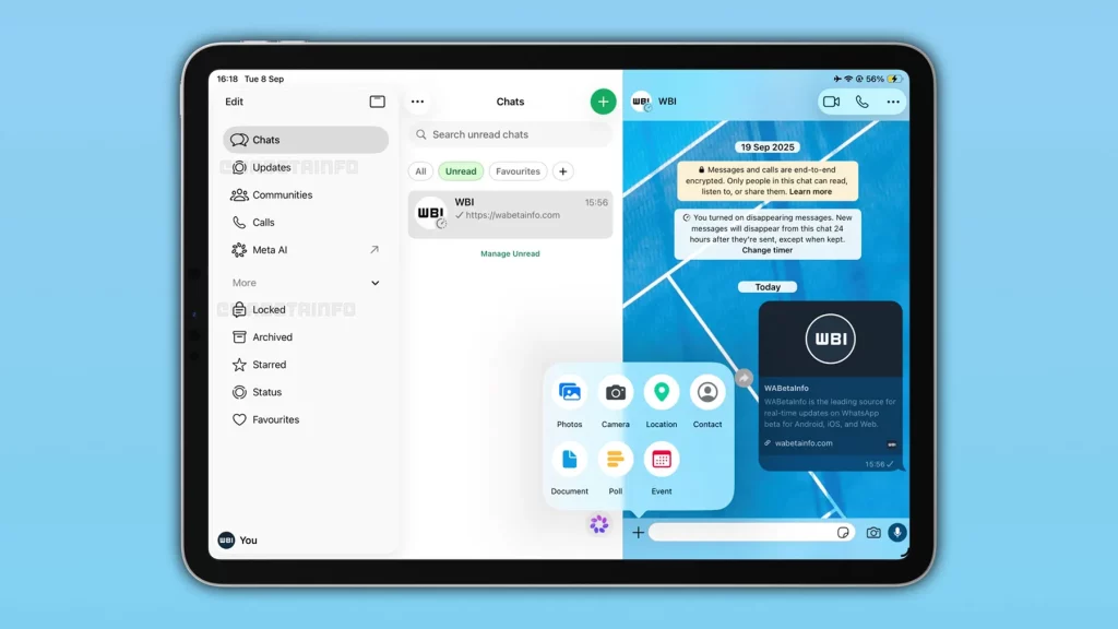 ipad sidebar