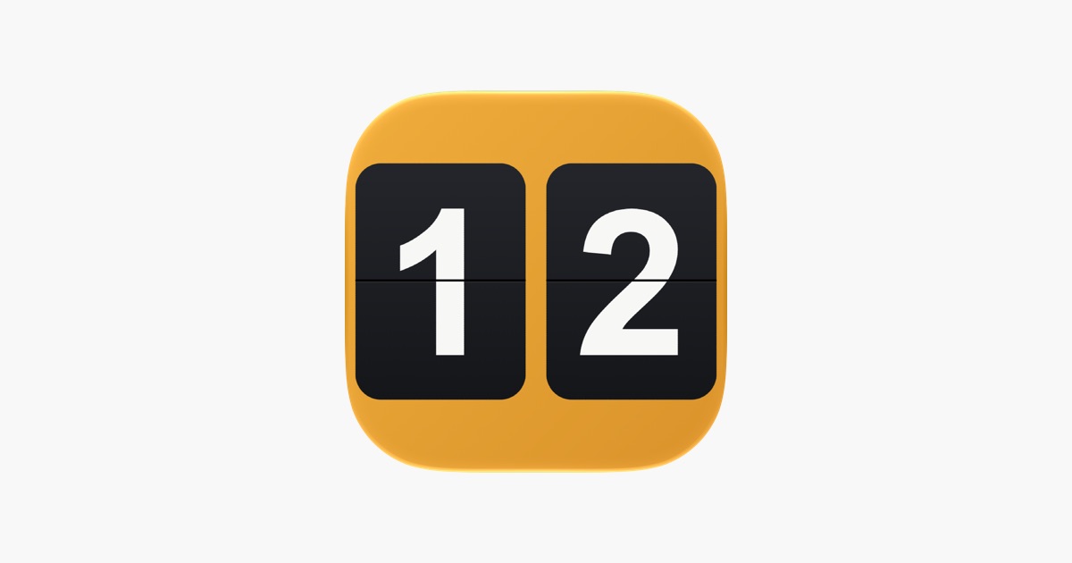 桌面翻頁時鐘　原價 US $0.99《Flip Clock》限時免費