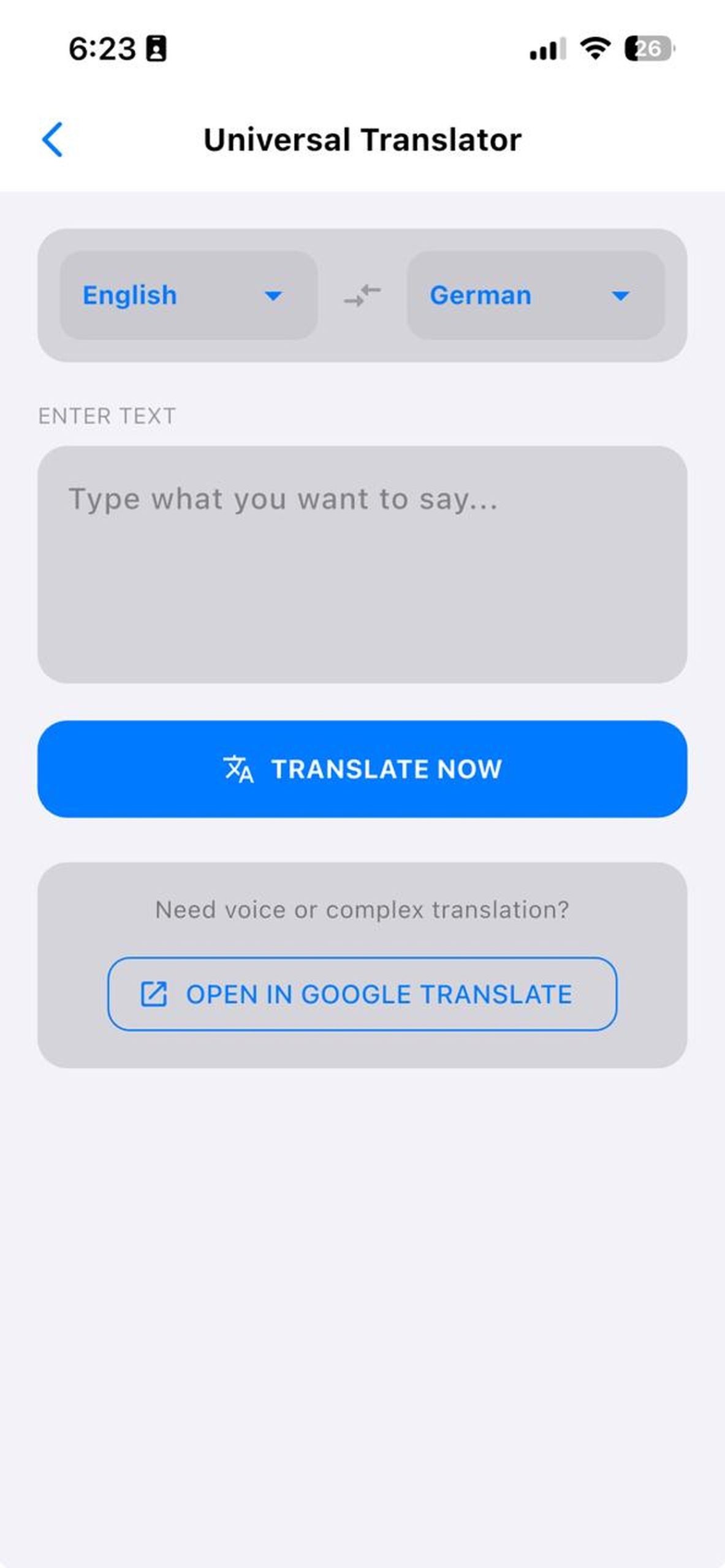 App Screenshot