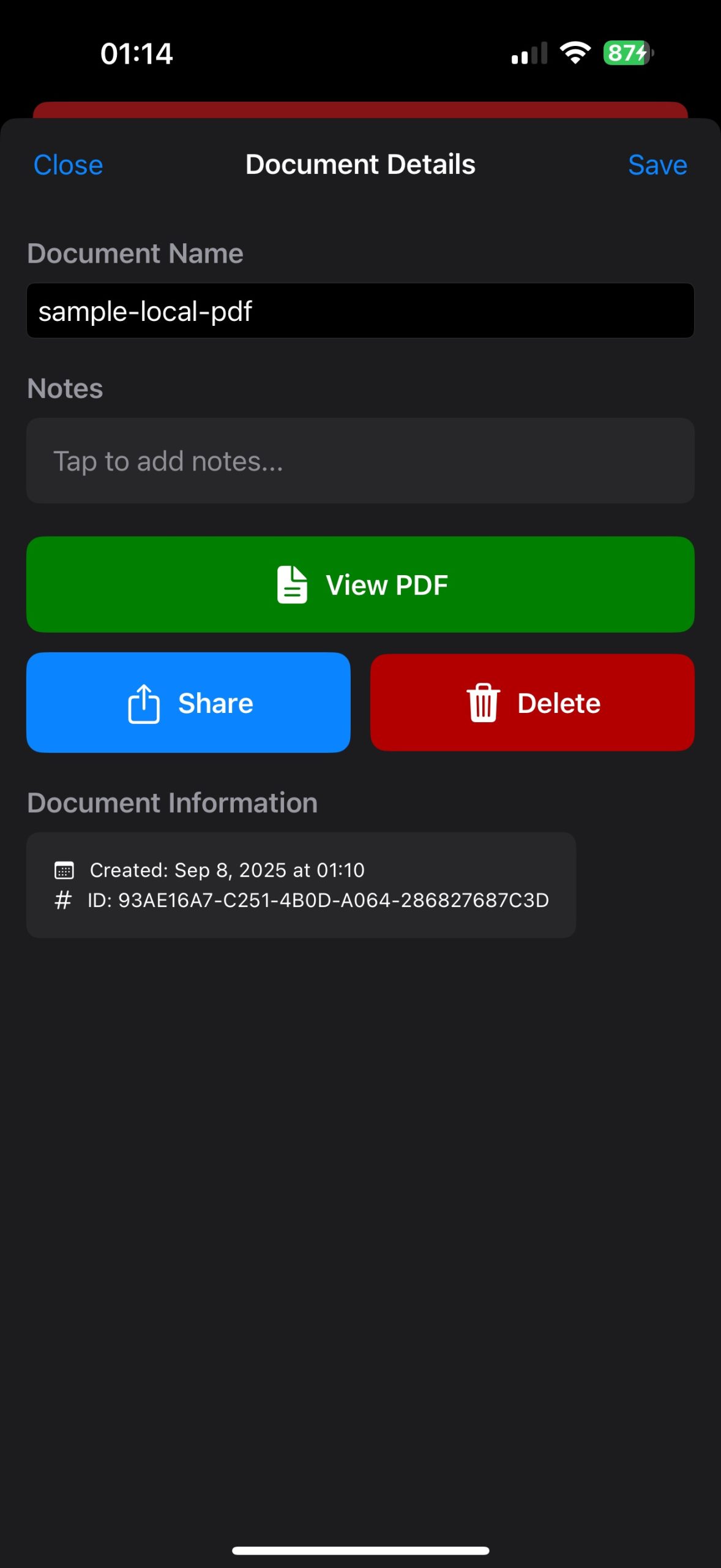 App Screenshot