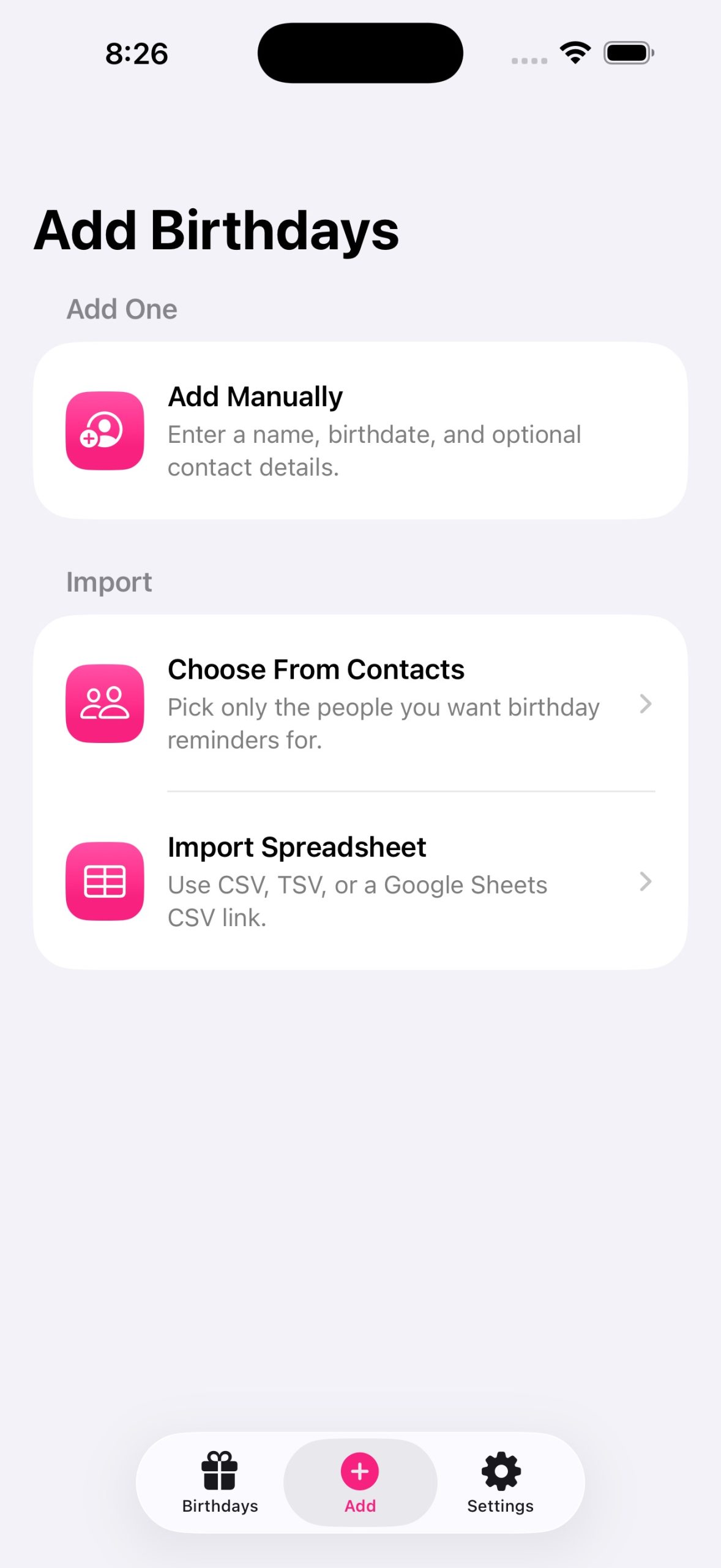 App Screenshot