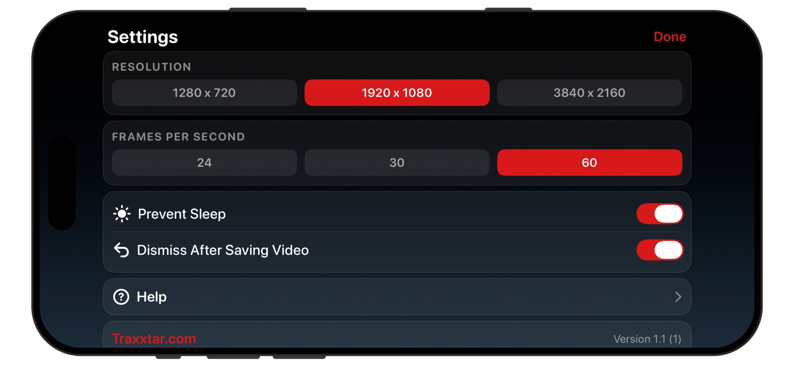 App Screenshot