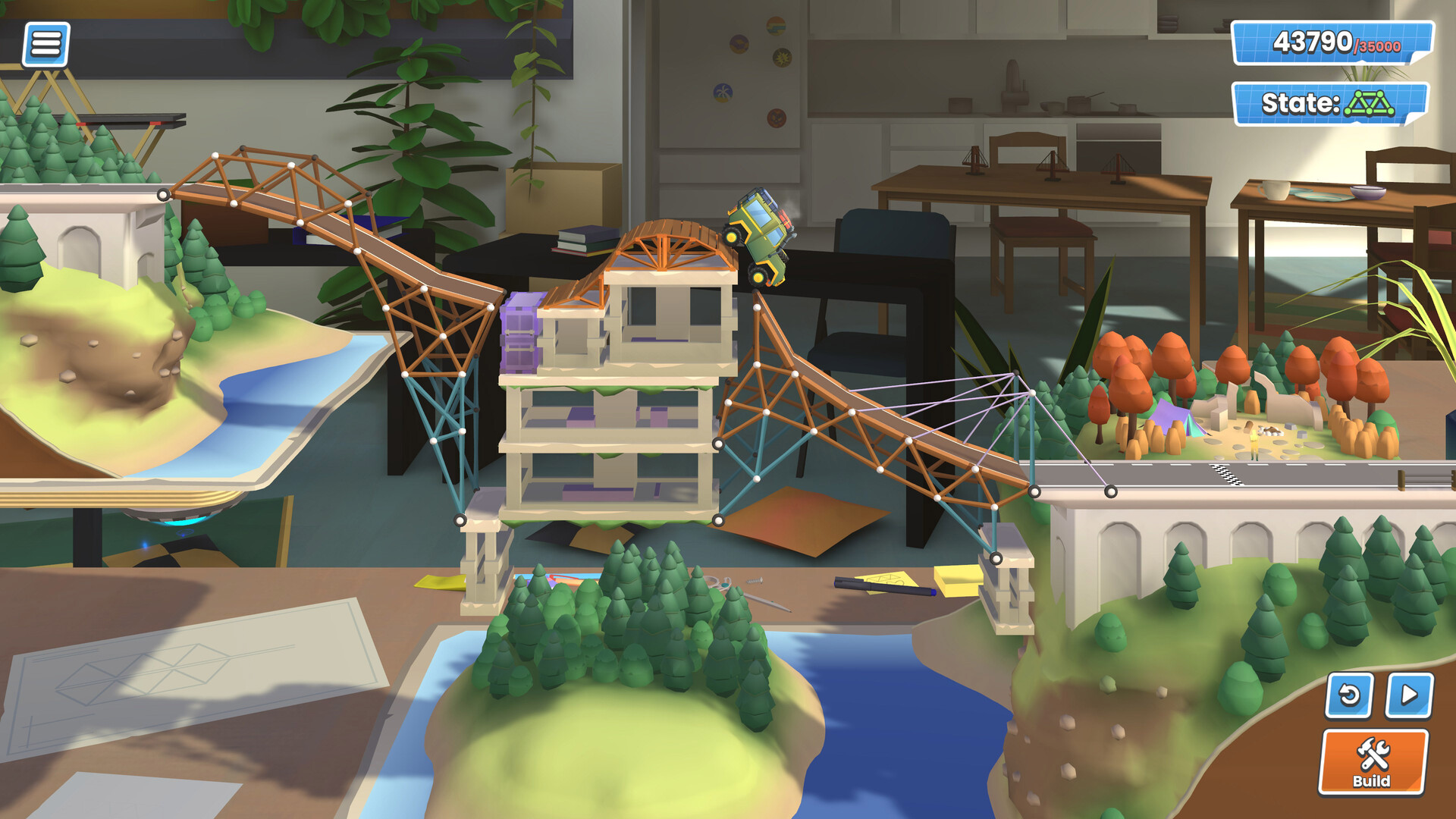【Android】橋梁建造工程解謎 Bridge Constructor Studio 限時免費