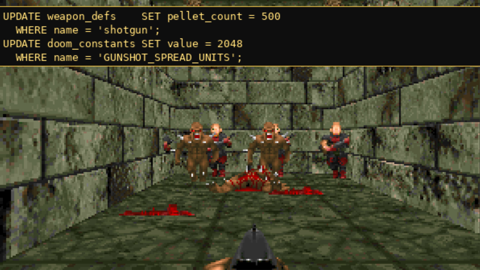 資料庫專家以 SQL 運行 Doom　遊戲邏輯僅 5,900 行程式碼