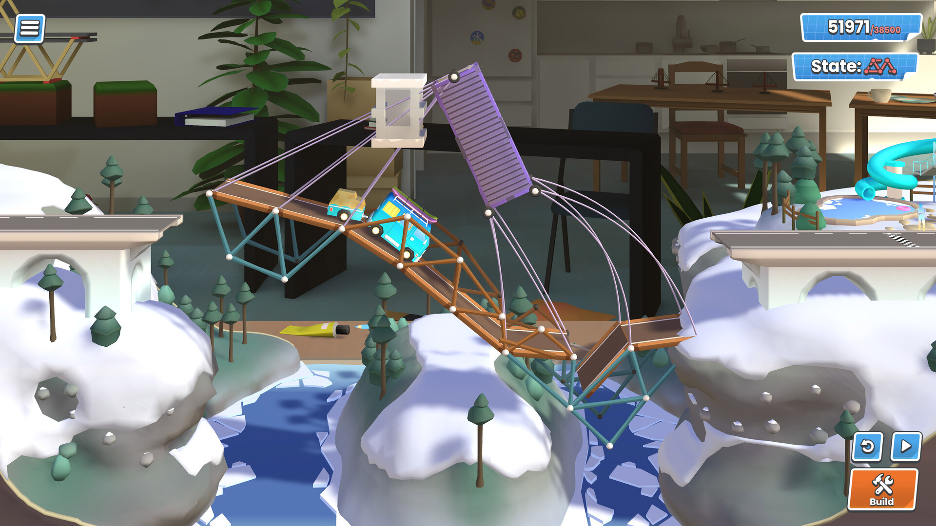 【Android】橋梁建造工程解謎 Bridge Constructor Studio 限時免費