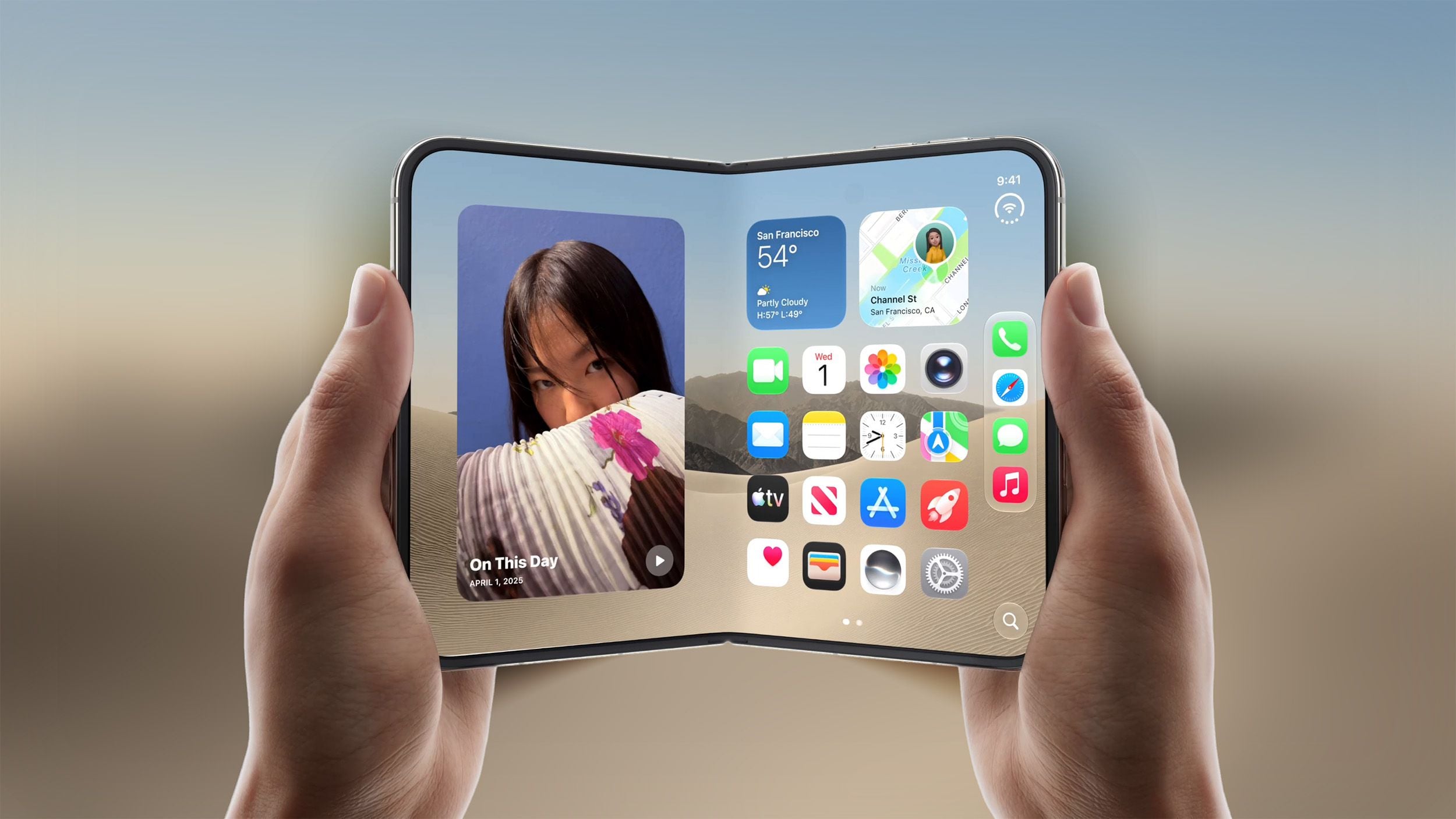 傳 Apple 考慮稍大尺寸 iPhone Duo　內螢幕或達 8.1 吋