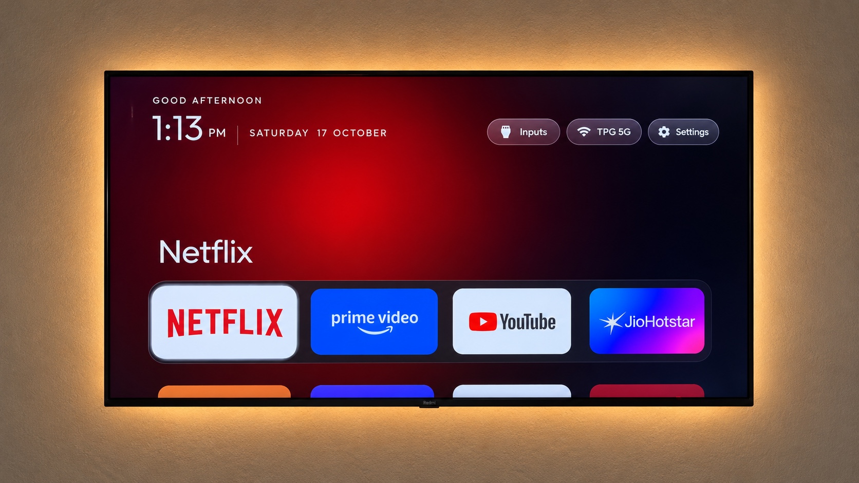 CleanYourTV 換上的 Apple TV 風格簡潔主畫面
